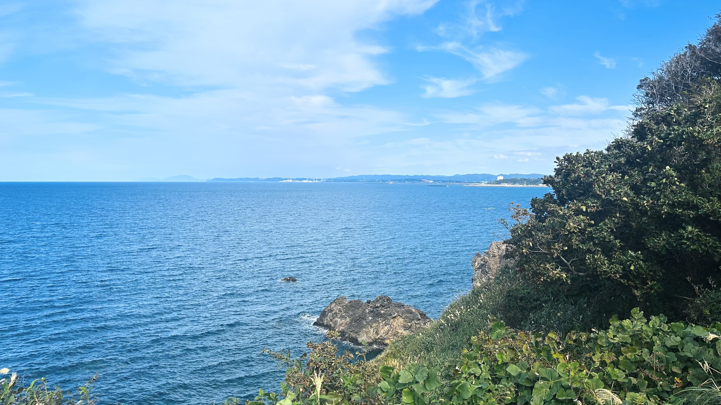 江崎市・高浦岬からの風景